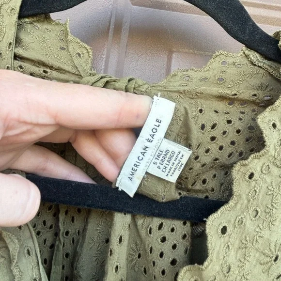 American Eagle Outfitters Eyelet Romper - Picture 3 of 4